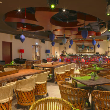Digital Projection Creates Table Mapping Show for Dubai Restaurant Chain