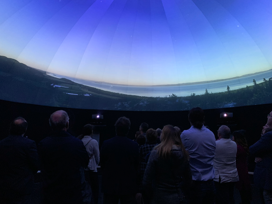 Immersive 360 Degrees Projection Dome with Solotech MCP.guru