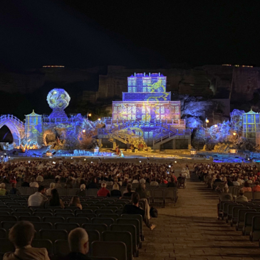 Turandot premiere at quarry opera inspires with PIXERA