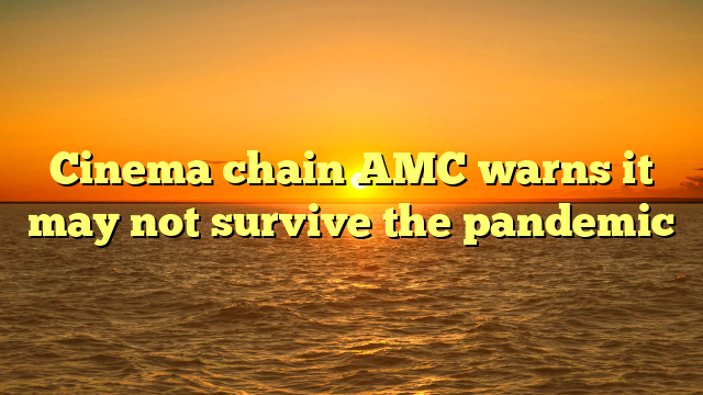Cinema chain AMC warns it may not survive the pandemic