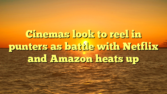 Cinemas look to reel in punters as battle with Netflix and Amazon heats up