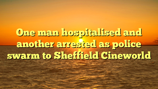 One man hospitalised and another arrested as police swarm to Sheffield Cineworld