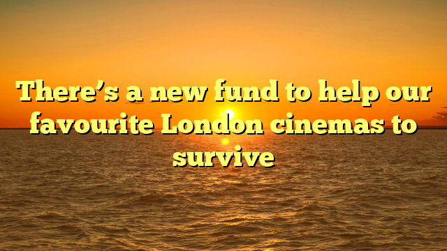 There’s a new fund to help our favourite London cinemas to survive